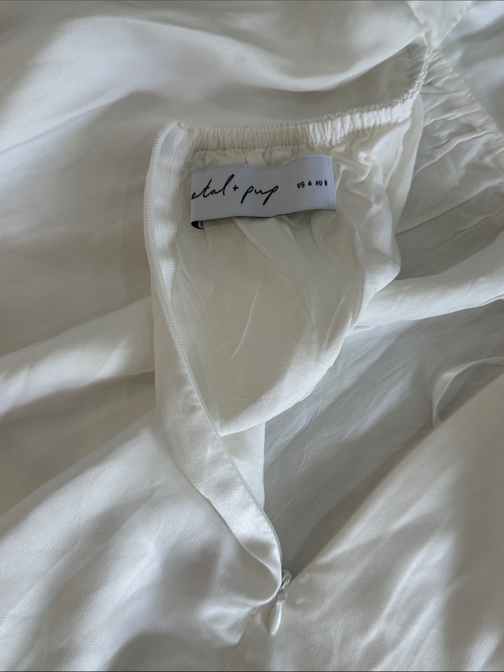 Petal & Pup Billie Back Cutout White Romper New! - Picture 8 of 8